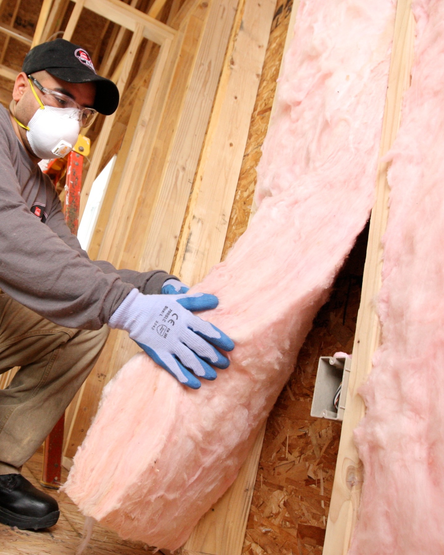 Fiberglass Batt Insulation Installation